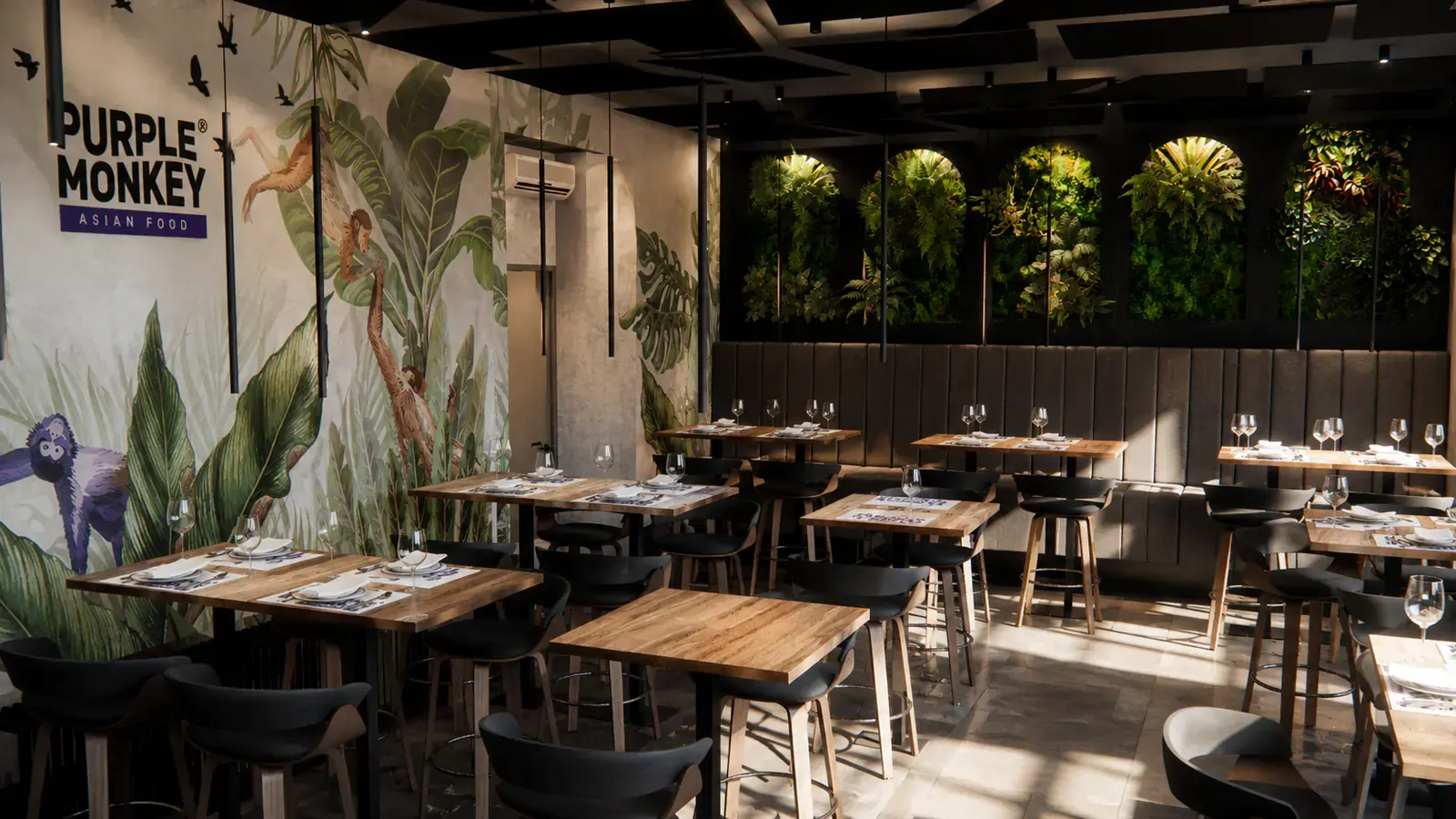 Restoran — projekt studija IL Design