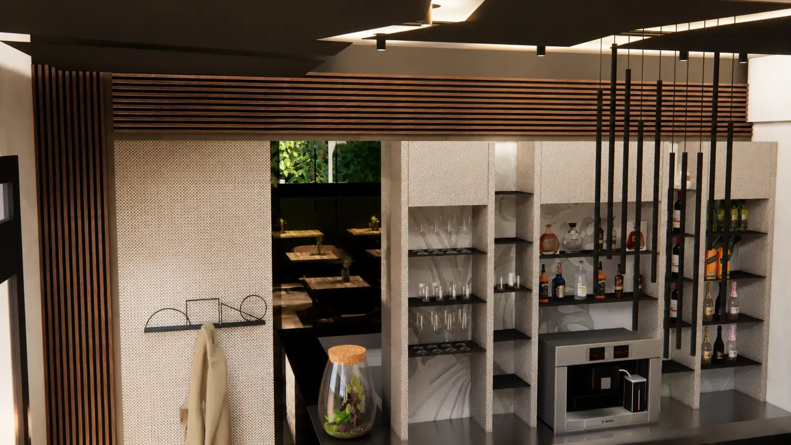 Restoran — projekt studija IL Design
