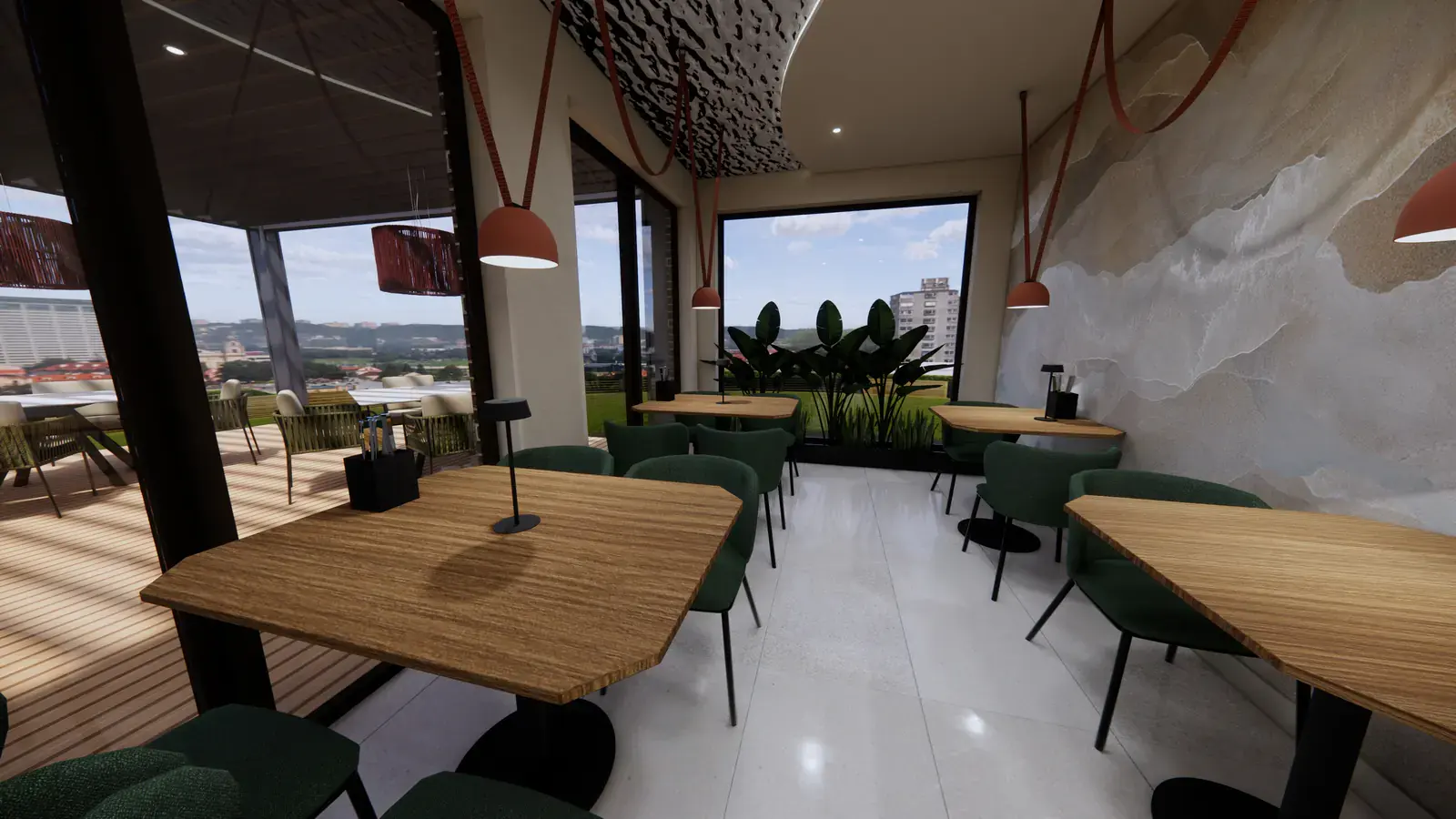 Restoran — projekt studija IL Design