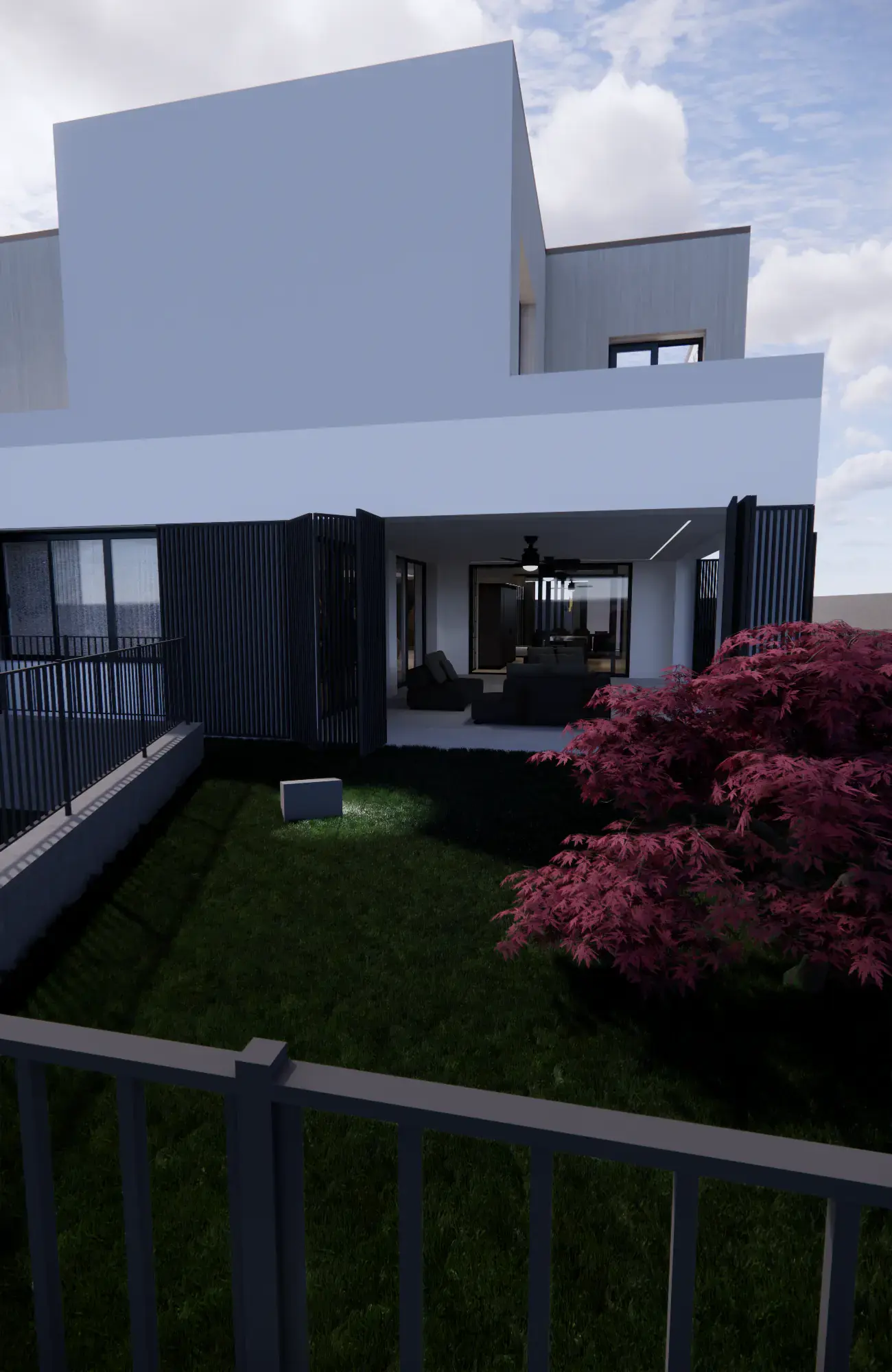 3D vizualizacija kuće (fasade) — primjer iz portfelja studija IL Design
