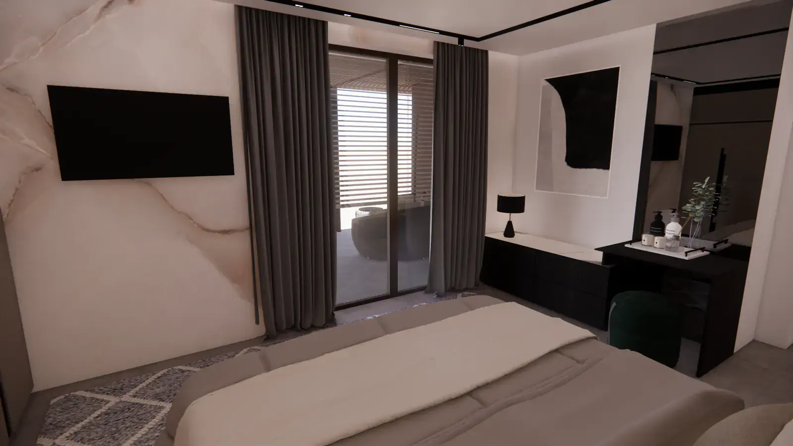3D vizualizacija interijera — primjer iz portfelja studija IL Design