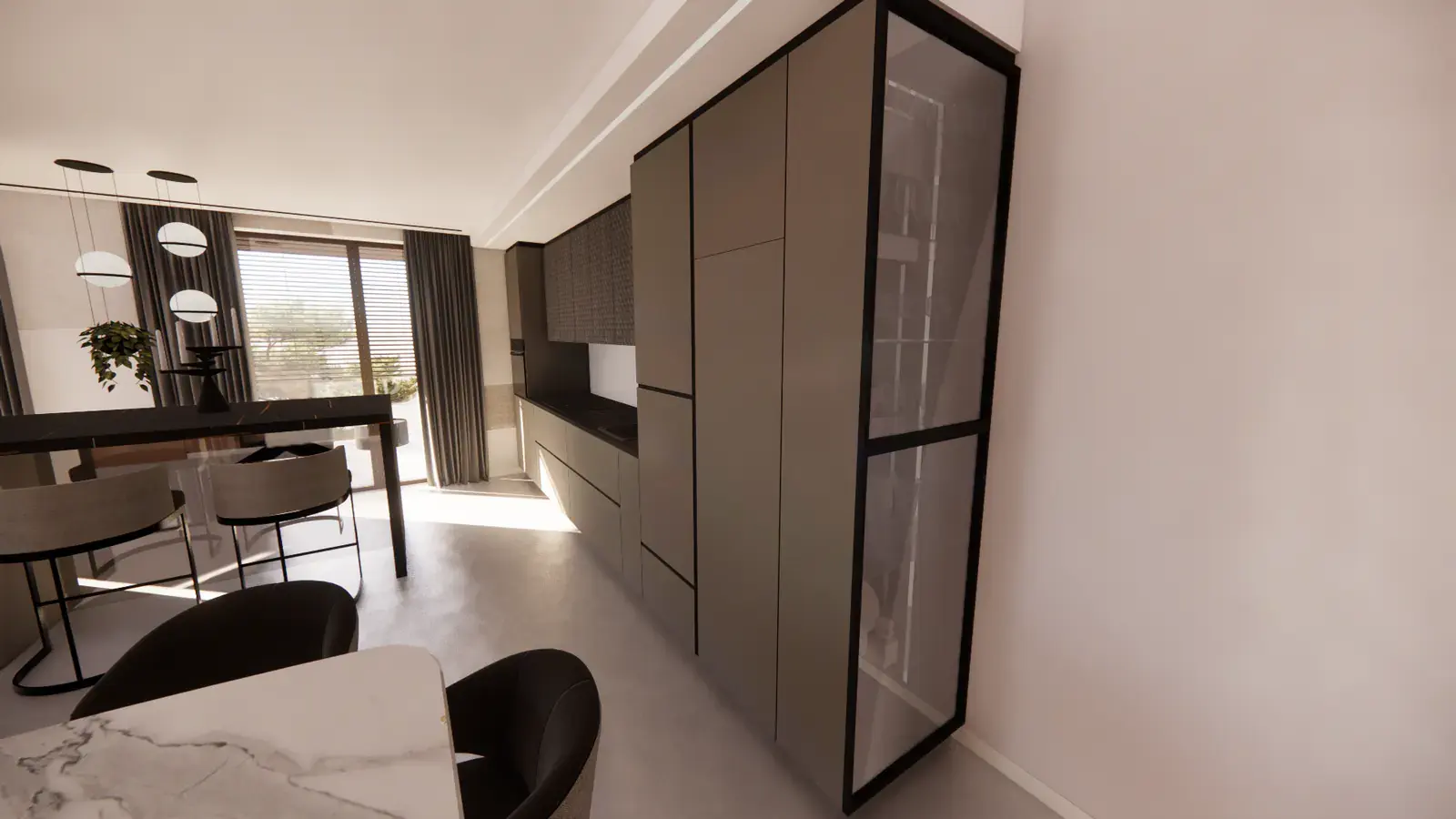 3D vizualizacija kuhinje — primjer iz portfelja studija IL Design