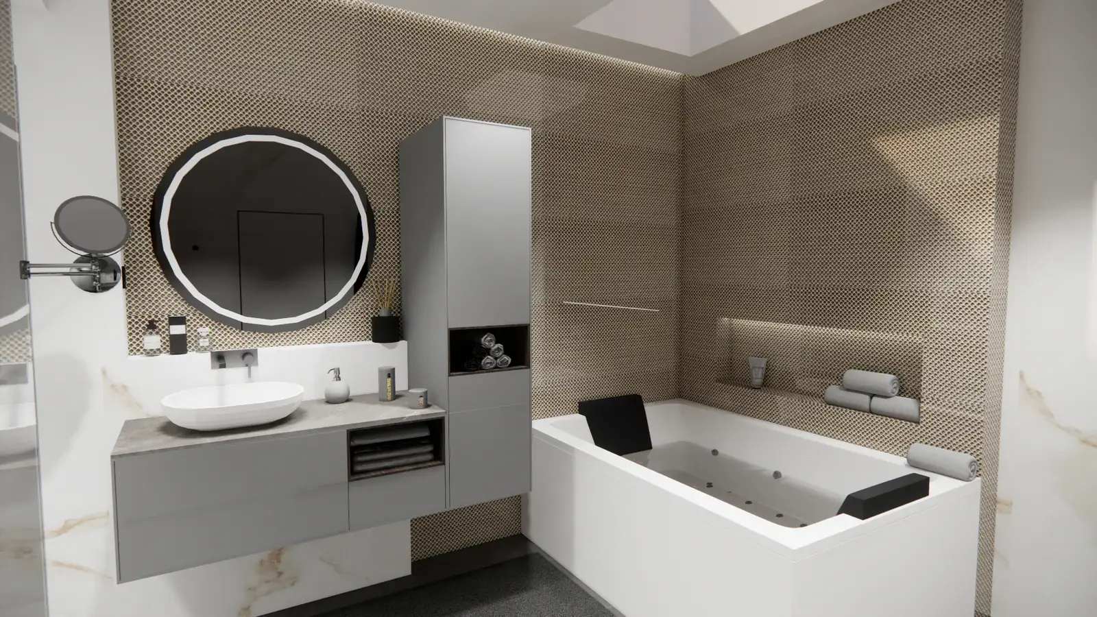 3D vizualizacija stana — primjer iz portfelja studija IL Design