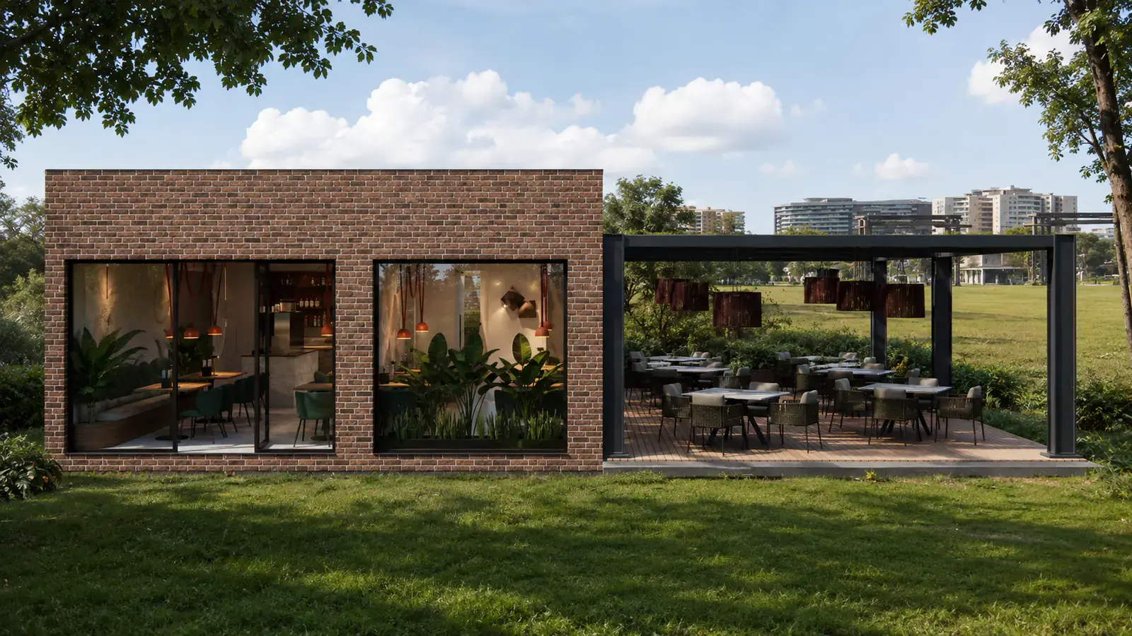 Dizajn interijera restorana / kafića — primjer iz portfelja studija IL Design