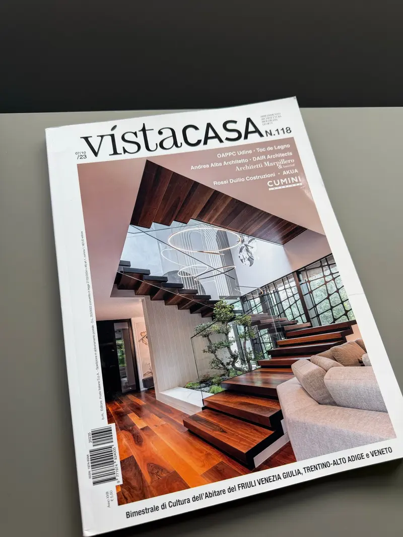 Naslovnica časopisa VistaCasa br. 118 s interijerom IL Designa